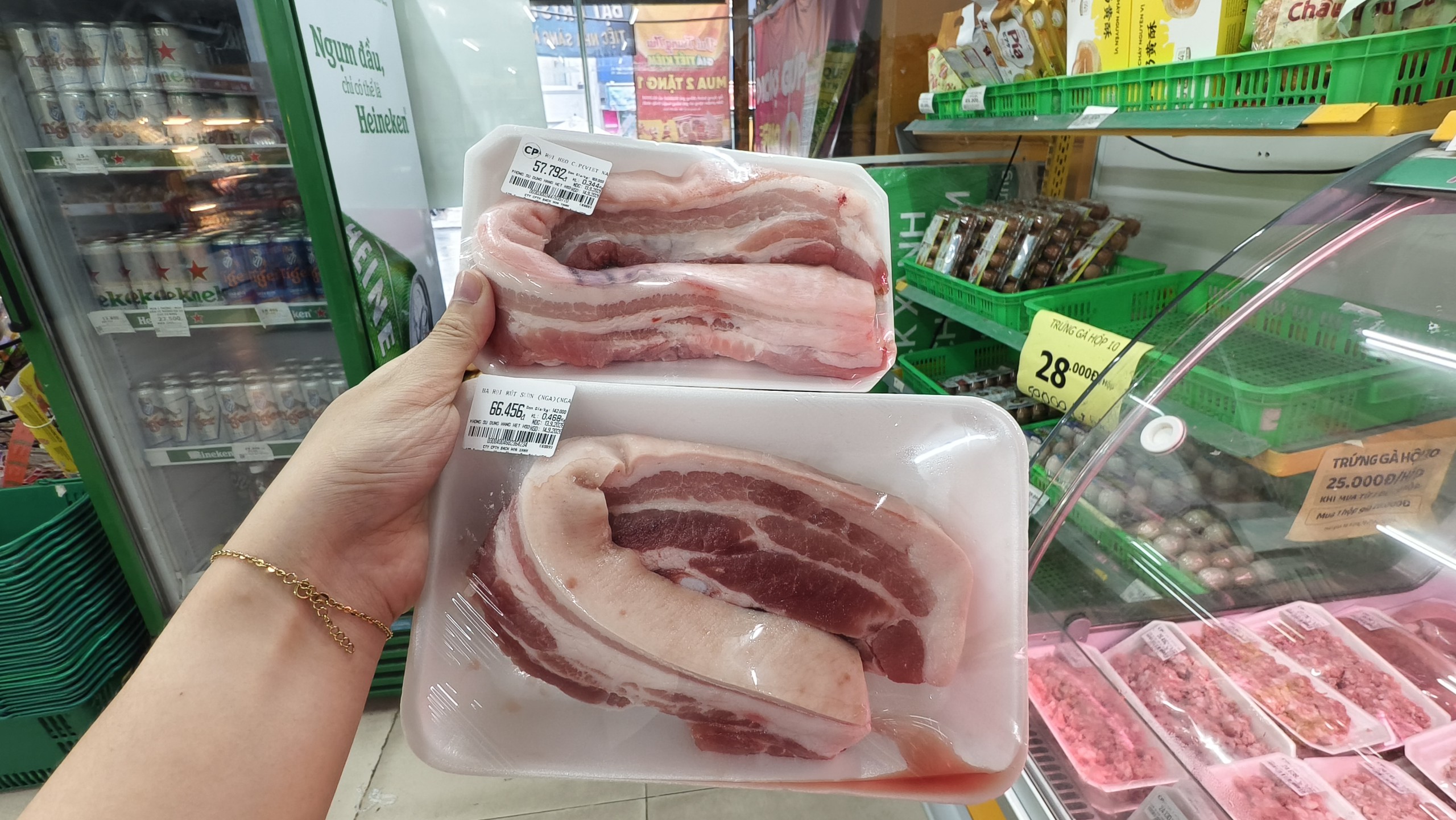 進口五花肉與國產五花肉的外觀差異