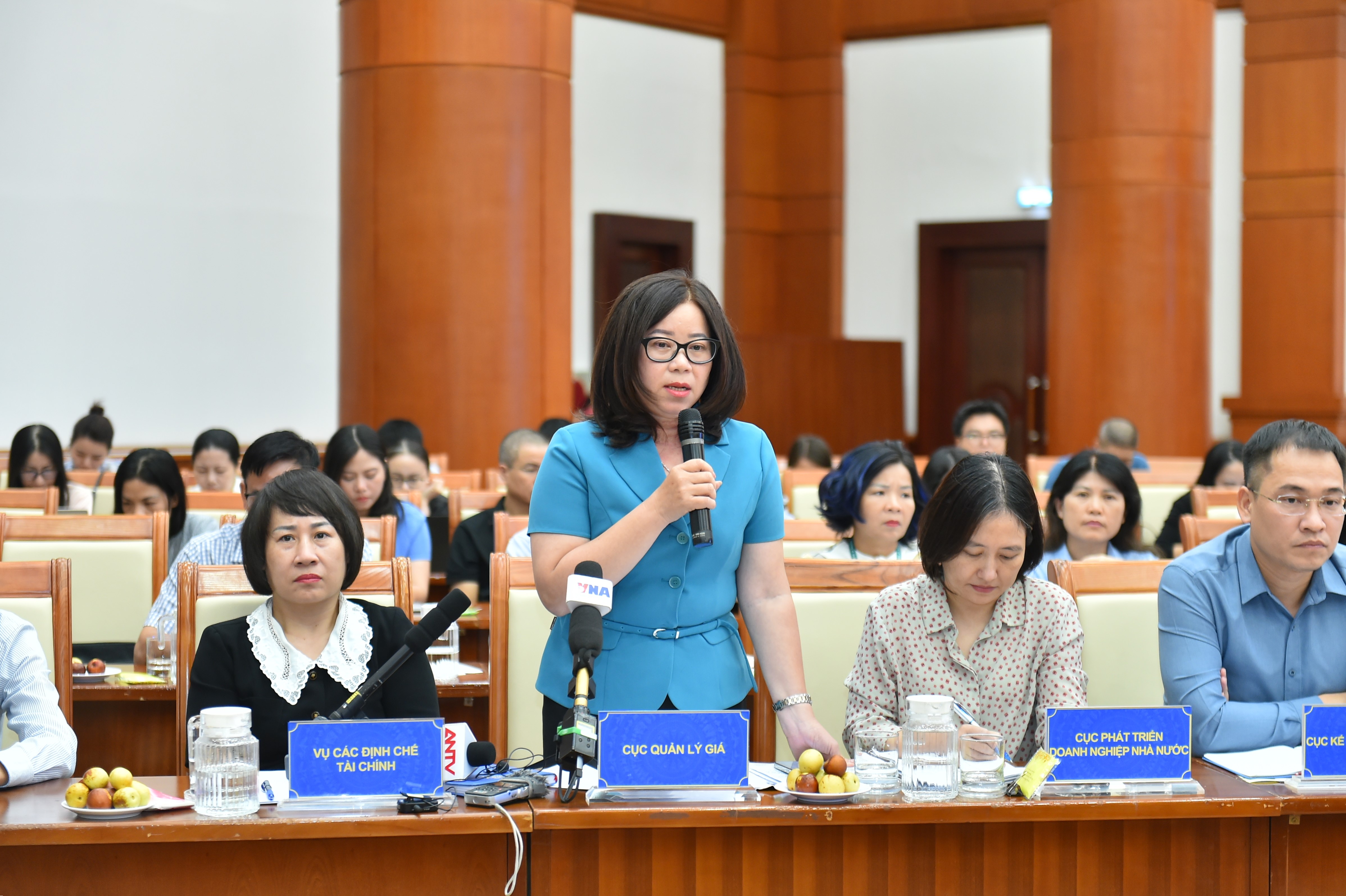 财政部价格管理局副局长黎氏雪绒