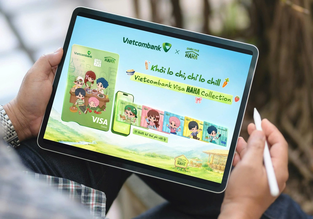 Vietcombank Visa Haha Collection國際借記卡卡面合集