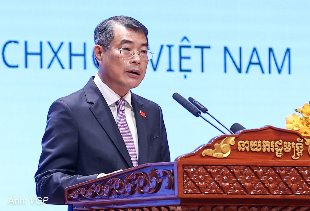 越南总理黎明兴在2026年越南-柬埔寨企业论坛上发表讲话
