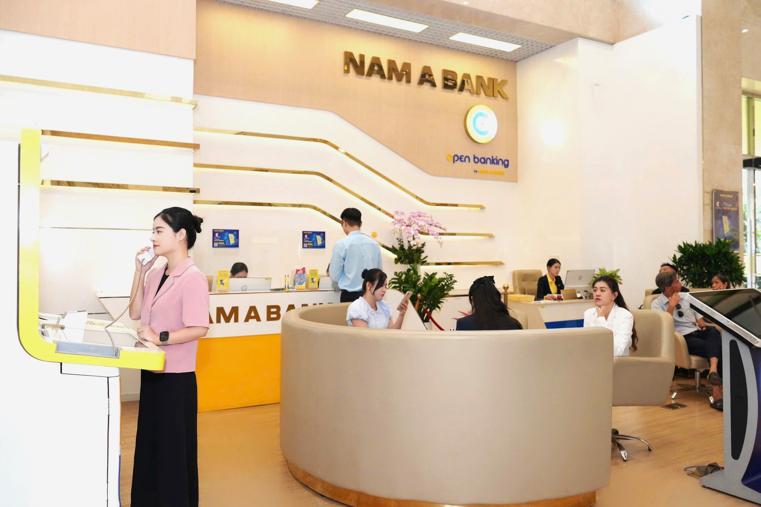 Nam A Bank的交易網點